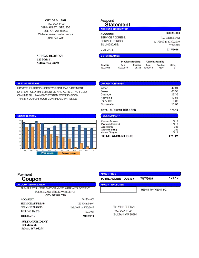 Bill Example